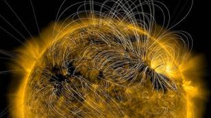 Powerful solar flares herald flip in sun’s magnetic field