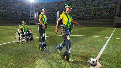 A Mind-Controlled Exoskeleton Will Kick Off the 2014 World Cup