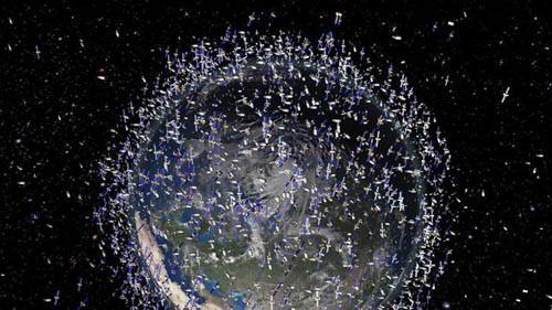 Japan scientists test tether to clear up space junk