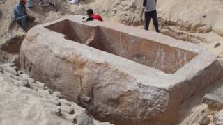 Giant Sarcophagus leads archaeologists to Tomb of a Previously Unknown Pharaoh