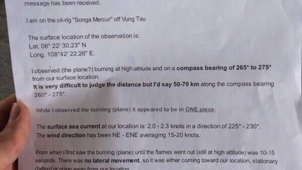 Man Says He Saw Malaysia Air Flight 370 In Flames, Others Suggest it Landed