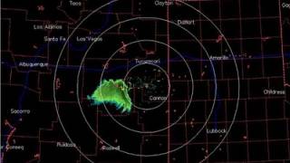 Weather experts baffled by mystery plume on radar near 1945 nuclear bomb test site