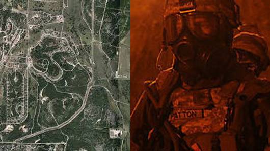 C.I.A. black-ops weapons supply facility exposed