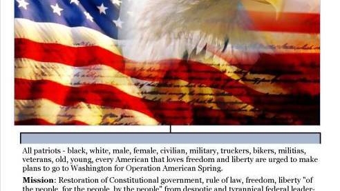 Operation American Spring: Militias promise to oust Obama, Boehner on Friday