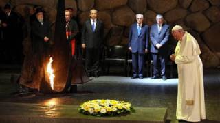 Pope Lays Wreath at Tomb of Zionism’s Founder