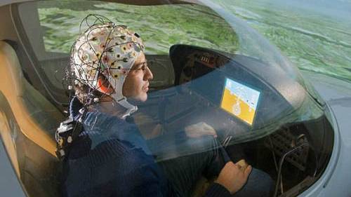 Now that’s autopilot! Aviators use nothing but their BRAINS to fly a plane