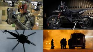 Future War: LAPD to get military grade, silent, stealth motorcycles, tactical drones