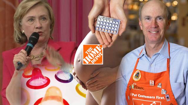 Hillary Clinton Slams "Deeply Disturbing" Hobby Lobby Decision - Children? It’s Home Depot’s fault!
