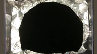 The New Black: material so dark it looks like a black hole