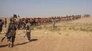 Horror in Syria: Sickening ISIS slaughter continues as 250 soldiers captured, stripped, executed