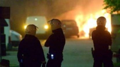 Firebombs Thrown at Police in Stockholm Riot