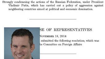 Reckless US Congress "Declares War" on Russia