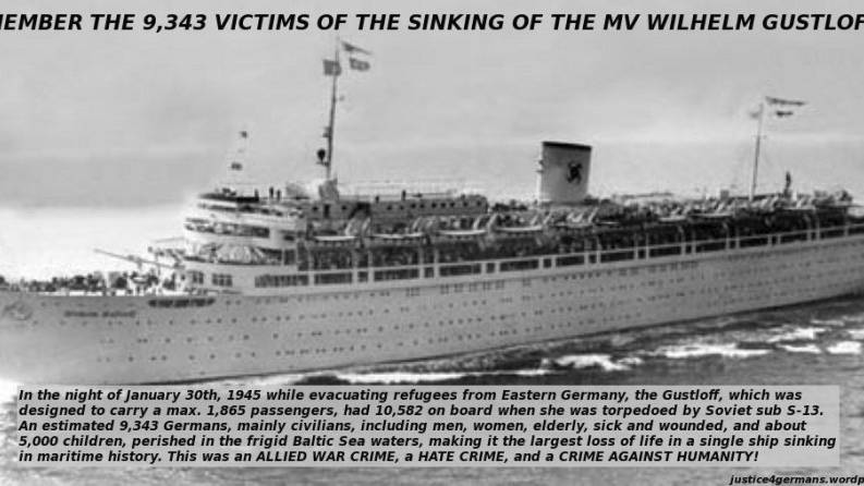 A Memorial For The Victims Of The Wilhelm Gustloff Sinking