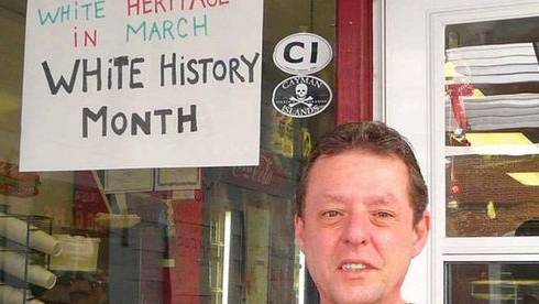 New Jersey Shopkeeper Hangs 'White History Month' Sign In Window