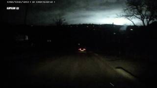 Mysterious flash lightens night sky in south Russia (Video)