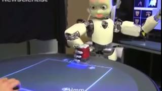 Humanoid robot has a sense of self