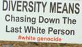 #WhiteGenocide Signs Pop Up In Asheville