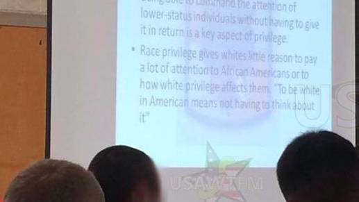 Army Soldiers Sit Through ‘White Privilege’ Presentation — and the Backlash Isn’t Pretty