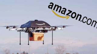 Amazon Drones Take to Skies