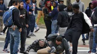 Scenes of Chaos in Baltimore