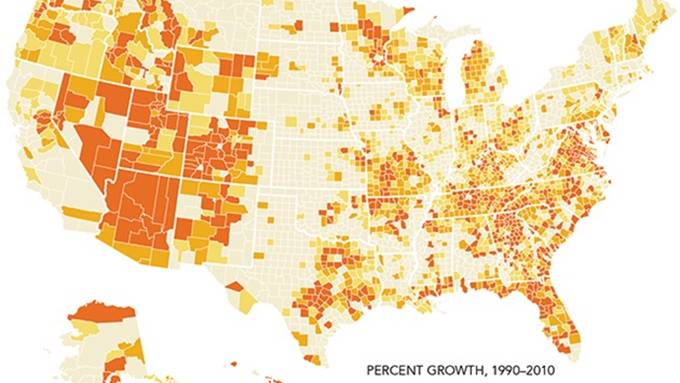 The geography of white population loss