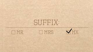 Oxford English Dictionary May Add Gender-Neutral 'Mx' Honorific