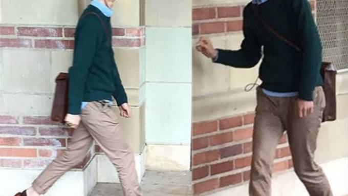 Asian Man Wanted for Writing "Hateful Speech" on Wall at University in California - Guess What He Wrote