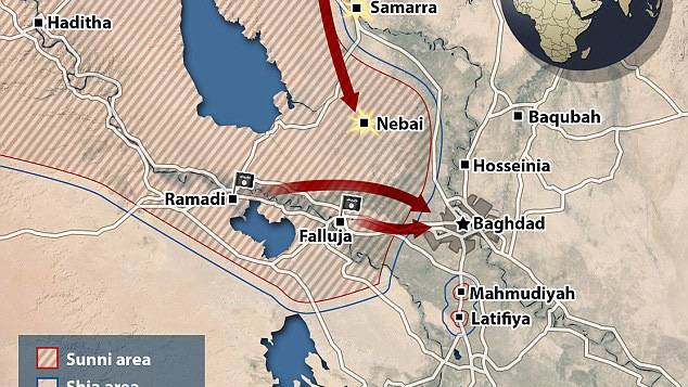 Battle of Baghdad: ISIS hold victory parade after taking key city of Ramadi