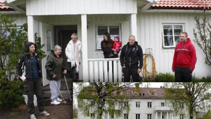 Elderly Swedish people evicted from their homes to make an "Asylum accommodation"