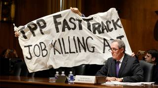 Here's how much corporations paid US senators to fast-track the TPP bill