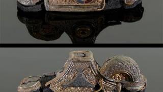 Anglo-Saxon Sword and Helmet from Staffordshire Hoard Reconstructed