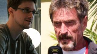 John McAfee: Top 3 Reasons You Should Not Trust Edward Snowden
