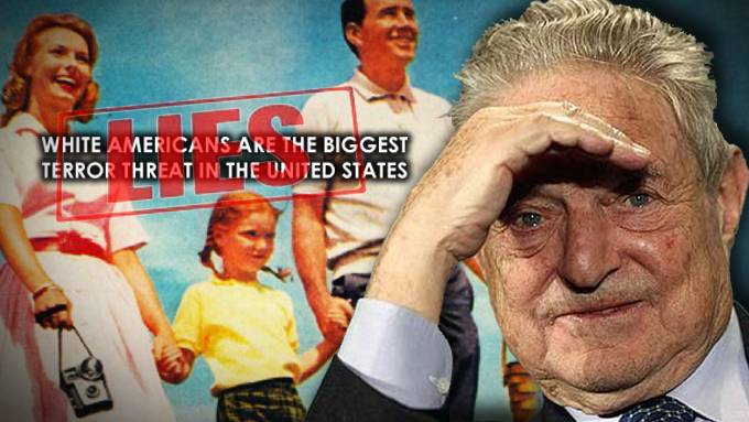 Soros and State Dept. Funded Group Claims Most Terrorists in the U.S. Are White