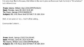 CDC official called Obama 'Marxist,' 'amateur' over border surge...