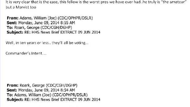 CDC official called Obama 'Marxist,' 'amateur' over border surge...
