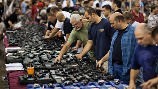 Gun sales spike in June