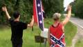 Family Threatened At Gunpoint For Waving Confederate Flag