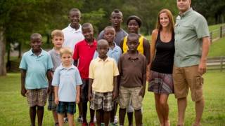 Southern White Couple Adopt Eight Children from Sierra Leone