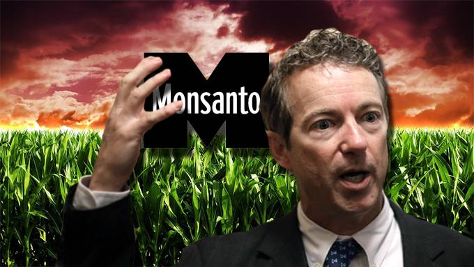 Rand Paul begins shilling for Monsanto