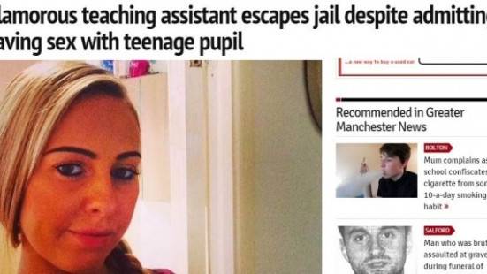 Media Describes 30-year-old Woman who Had Sex with Child as “Glamorous”