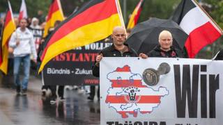 German far-right mobilising against migrants: spy chief