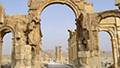 Islamic State 'blows up Palmyra arch'