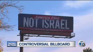 Detroit Billboard Denounced As "Anti-Semitic" For Putting America First