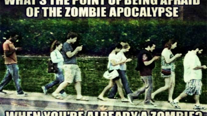 The Real Zombie Apocalypse? Study Finds Average People Check Their Smart Phones 85 Times a Day