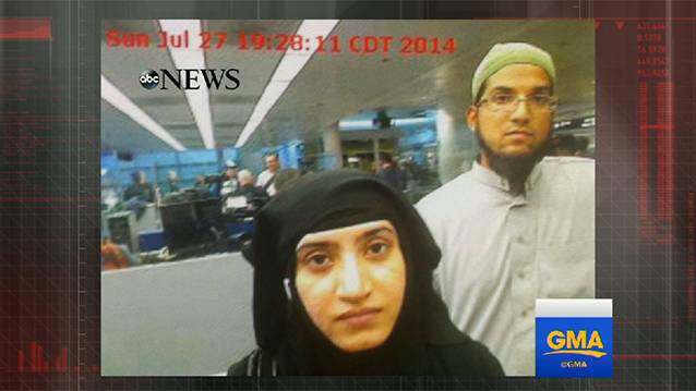 New Photo Shows San Bernardino Terror Couple Entering US