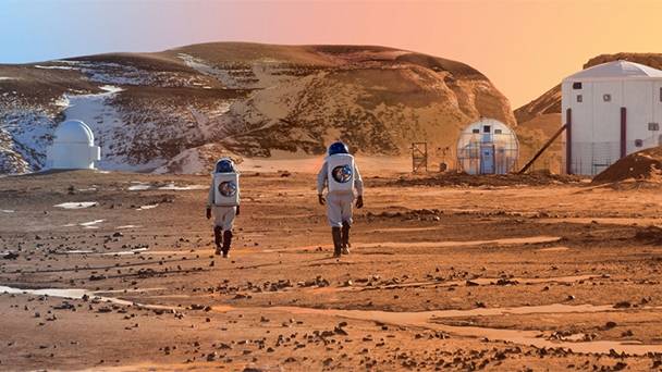 Article Claims Elite Plan to Escape to Mars, Leave 99% of Us on "Dying, Warring Planet"