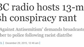 "Campaign Against Antisemitism" Demand BBC Caller Exposing Jewish Supremacy Be Identified and Arrested