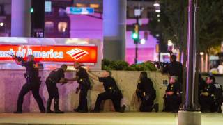 11 Dallas Officers Shot, 4 Dead in Shooting as Protest Ended