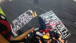 Black Lives Matter protesters close London City Airport runway