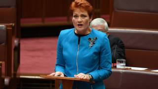 Greens walk out of Australian politician's anti-Islam Senate speech